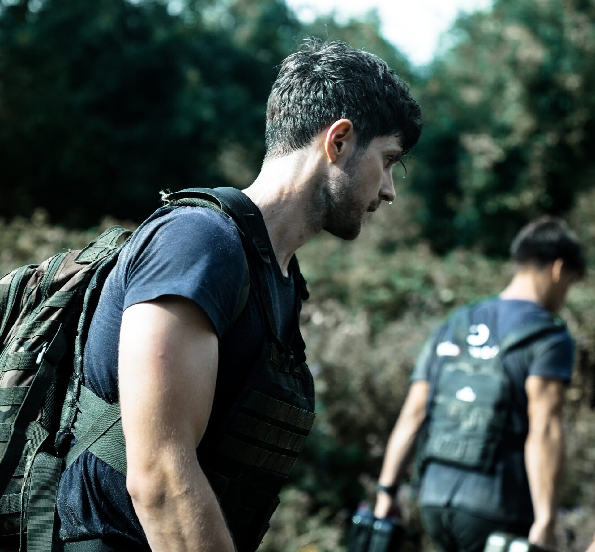 Gerben Roosink die zijn gewoonte volhoudt